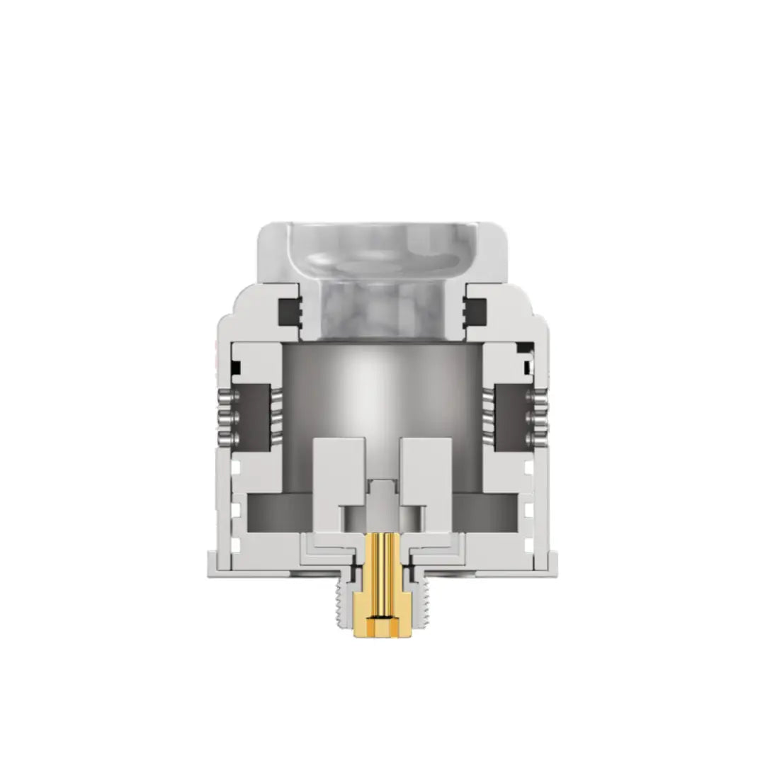 ThunderCloud X Vaping Bogan Bonza Pro RDA close of internal design