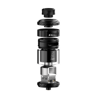 Exploded view of Thunderhead Creations Blaze Max RTA, showing its components in detail.