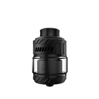 Matte black Thunderhead Creations Blaze Max RTA with a sleek, cylindrical design.