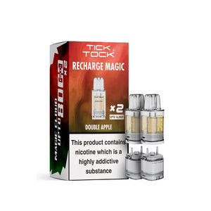 Tick Tock 8000 Refills in Double Apple Flavour
