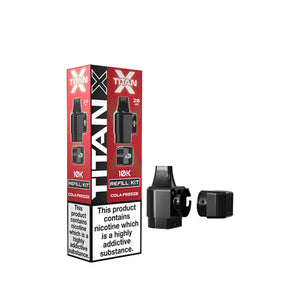 Titan X Refill Pods for the Titan X Vape Kit - Cola Freeze Flavour 