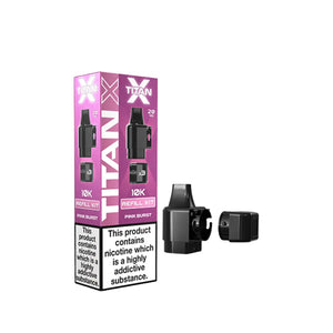 Titan X Refill Pods for the Titan X Vape Kit - Pink Burst Flavour 