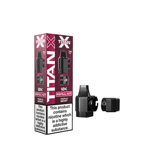 Titan X Refill Pods for the Titan X Vape Kit - Triple Berry Flavour 