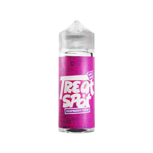 Treat Spot Raspberry Chew Flavour 100ml Shortfill E-liquid Perfect for Pod Vape Kits & MTL Vape Tanks