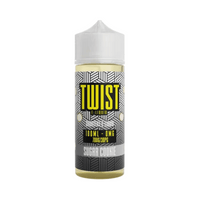 Twist E-Liquid 100ml shortfill bottle, Sugar Cookie flavour, with geometric label design.