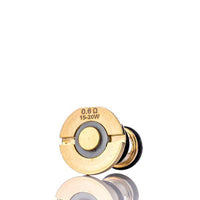 Ultroner Theia replacement coil, 0.6Ω, gold finish, for vape kits.