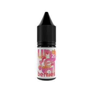 Unreal Berries Rhubarb & Raspberries Flavour 10ml Nic Salt Perfect for Refillable Vape Kits