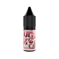 Unreal Desserts 10ml vape juice bottle with a colourful, abstract label design.