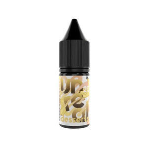 Unreal Desserts Banana Toffee Flavour 10ml Nic Salt E-liquid Perfect for Refillable Vape Kits