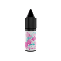 Unreal Ice 10ml Salt Bubblegum vape juice bottle with pink and blue design.