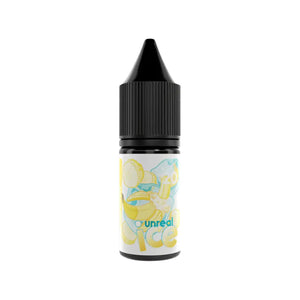 Unreal Ice Banana Ice Flavour 10ml Nic Salt E-liquid perfect for refillable vape kits