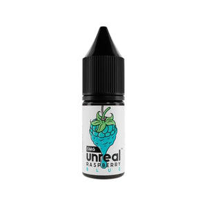 Unreal Raspberry Blue Raspberry Flavour 10ml Nic Salt E-liquid perfect for Refillable Vape Kits