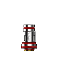 Uwell Aeglos P1 replacement coil with red O-rings on a white background.