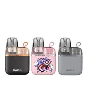 Uwell Caliburn G3 Lite Koko Pod Kit in 3 Colour - Space Black - Graffiti Pink - Basalt Gray