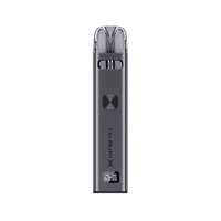 Uwell Caliburn G3 Pod Vape Kit in grey, showing front view with brand logo.