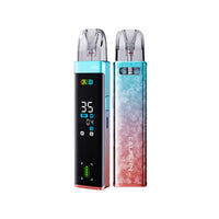 Uwell Caliburn G3 Pro Pod Vape Kit in frozen Aurora with digital display and sleek design.