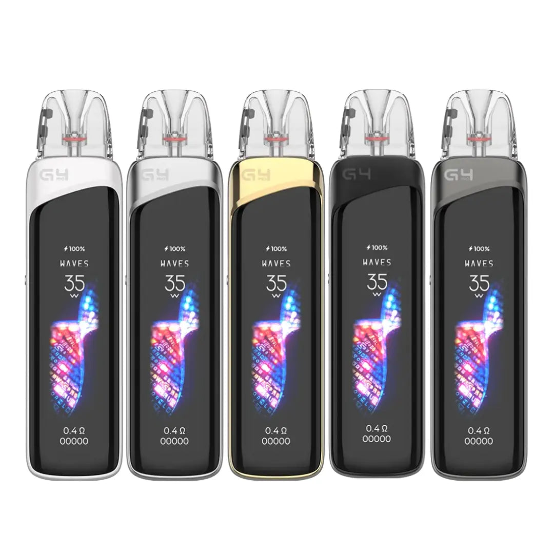 Caliburn G4 Pro Pod Kit | 35W Touchscreen | 8 Colours | Ecigone Caliburn G4 Pro Pod Kit | 35W Touchscreen | 8 Colours | Ecigone