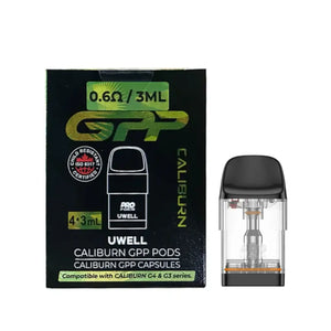 Uwell Caliburn GPP Pods for The Uwell G4 and G3 Pod Vape Kits