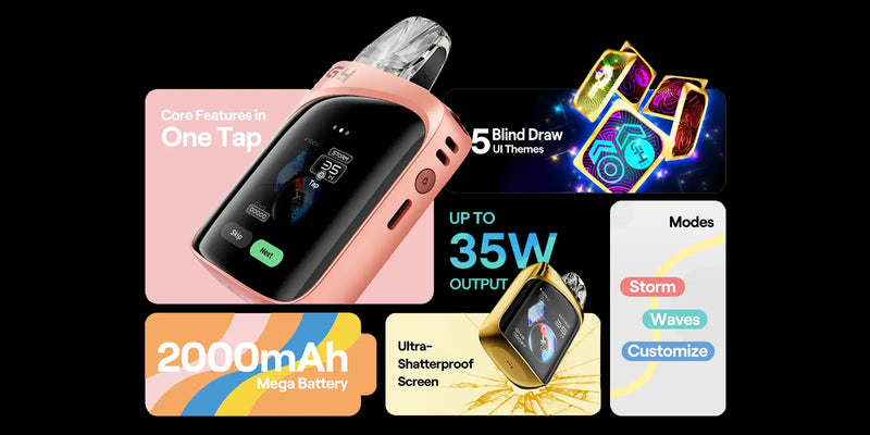 Complete Uwell Caliburn Product Lineup