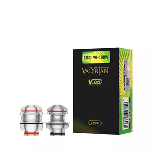 UWell Valyrian V-Coil vape coils and packaging on a white background