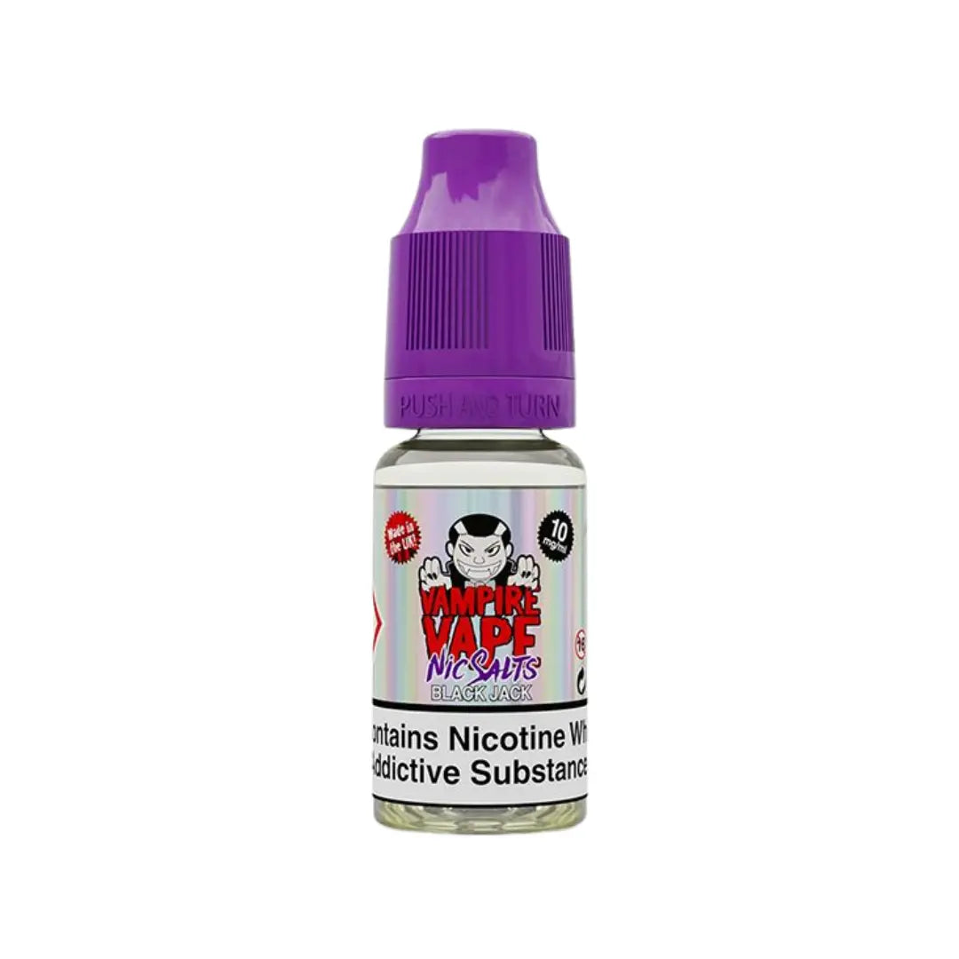 Vampire Vape Black Jack 10ml Nic Salt