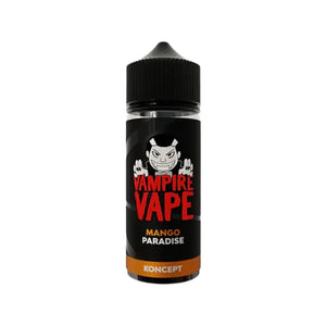 Vampire Vape Koncept Tropical 100ml 70vg/30pg Shortfill Mango Paradise Flavour - Perfect for Sub-ohm Vape Kits & Sub-Ohm Vape Tanks