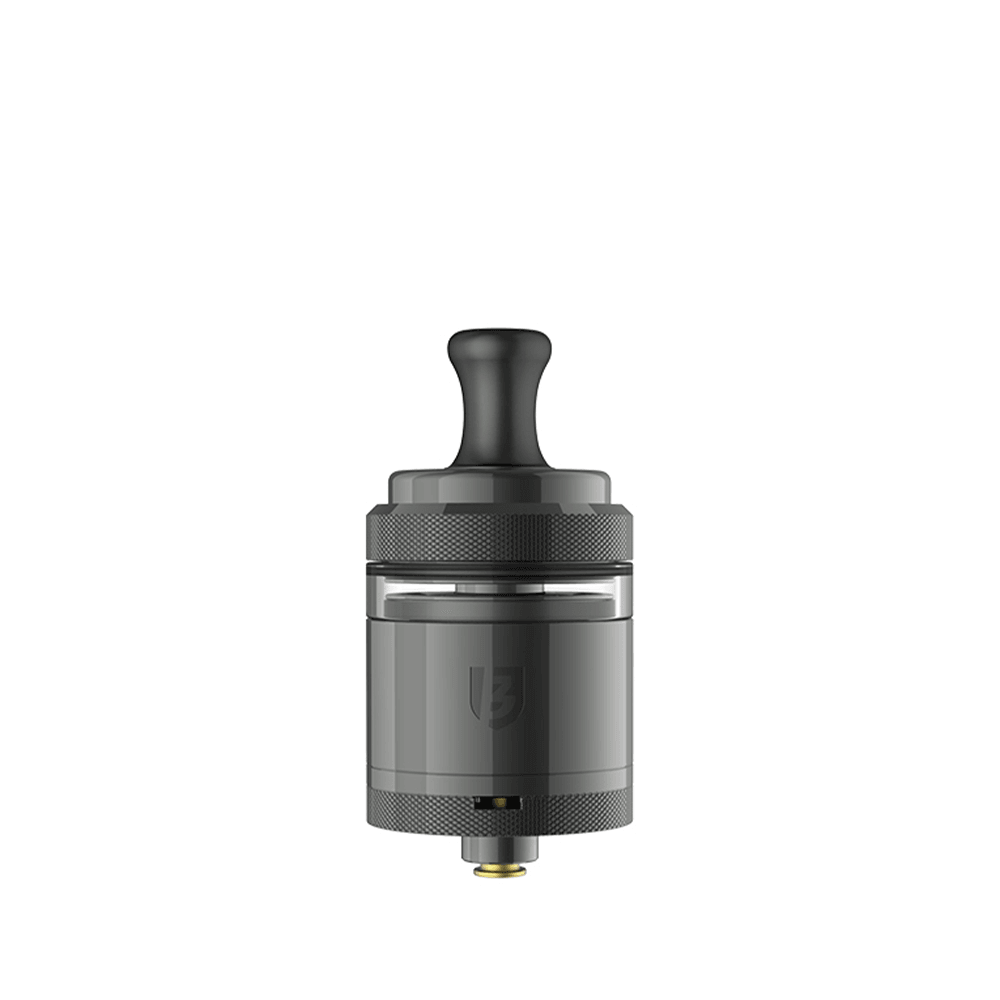 Vandy Vape Berserker V3 MTL RTA in black, side view on white background.