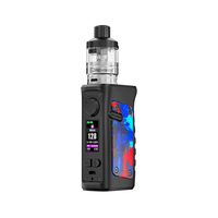 Vandy Vape Jackaroo Mini Kit with colourful panels and digital display.