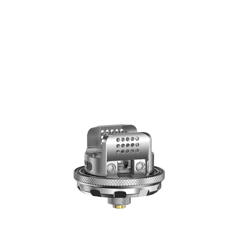 Silver Vandy Vape Kylin V3 RTA with detailed airflow design.