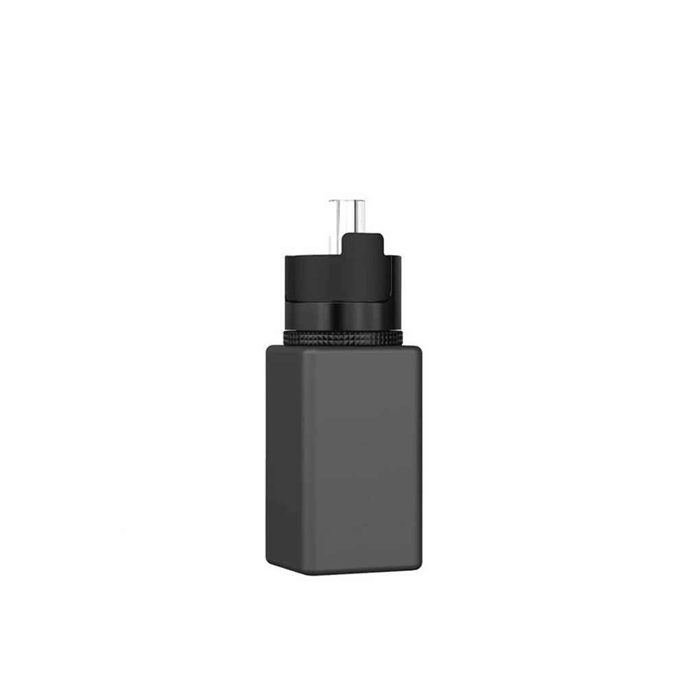 Black squonk bottle for Vandy Vape Requiem BF Kit, featuring a sleek design and nozzle cap.