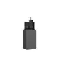 Black squonk bottle for Vandy Vape Requiem BF Kit, featuring a sleek design and nozzle cap.