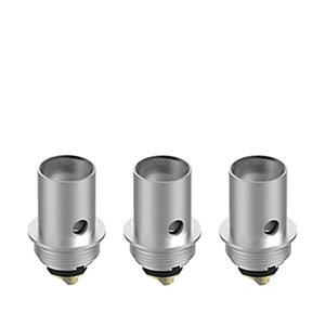 Three silver Vapefly Jester replacement coils, 0.50 ohm, displayed in a row.