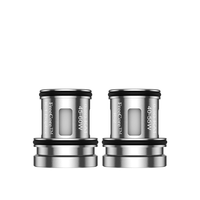 Vapefly Kriemhild II FreeCore mesh coils, silver, 45-55W and 40-55W, side by side.