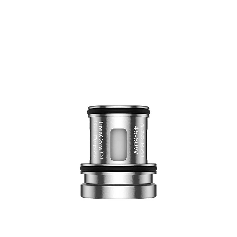 Close-up of a Vapefly Kriemhild II mesh coil on a white background.