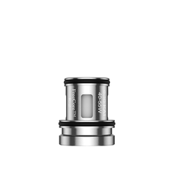 Vapefly Kriemhild II FreeCore mesh coils, silver, 45-55W and 40-55W, side by side.