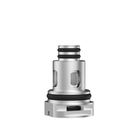 Silver Vapefly TGO mesh coil head on a white background.