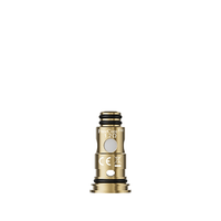 Vapefly Tim FreeCore G replacement coil, gold finish, displayed on a white background.