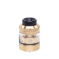 Vaperz Cloud Osiris RTA in gold, displayed on a white background.