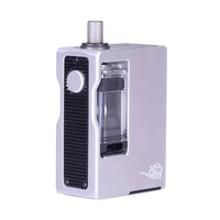 Vaperz Cloud Pixel AIO Boro Kit in raw silver, sleek and modern vaping device.