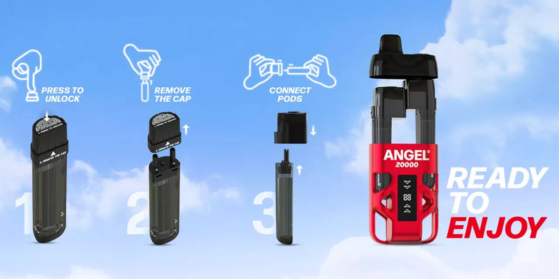 How to Use Angel 20000 Vape Pods