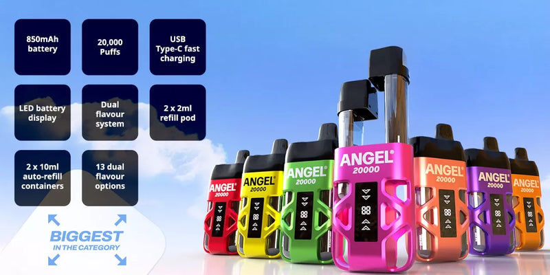 Angel 20000 Refill Features 