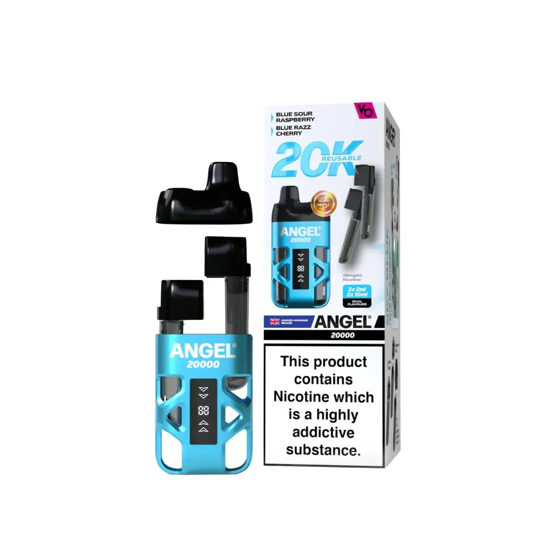 Angel 20K Prefilled Pod Vape Kit | 850mAh | Dual Flavour Twist Angel 20K Prefilled Pod Vape Kit | 850mAh | Dual Flavour Twist