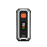 Vaporesso Armour S Box Mod, black with digital display, available at eCigOne UK.