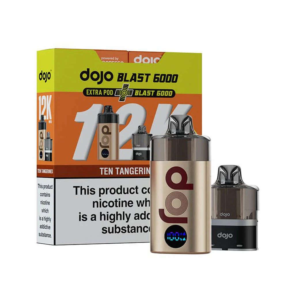 dojo vape uk Vaporesso Dojo Blast 2000 Go Prefilled Pod Vape Kit - 4 For £20 main image 1