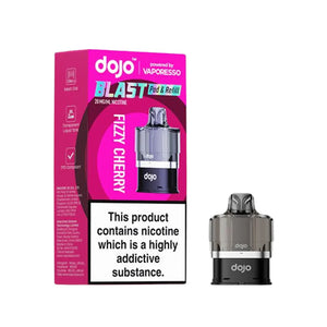 Vaporesso Dojo Blast 6000 Prefilled Pod Fizzy Cherry Flavour for The Vaporesso Dojo Blasy 12K Prefilled Kit 