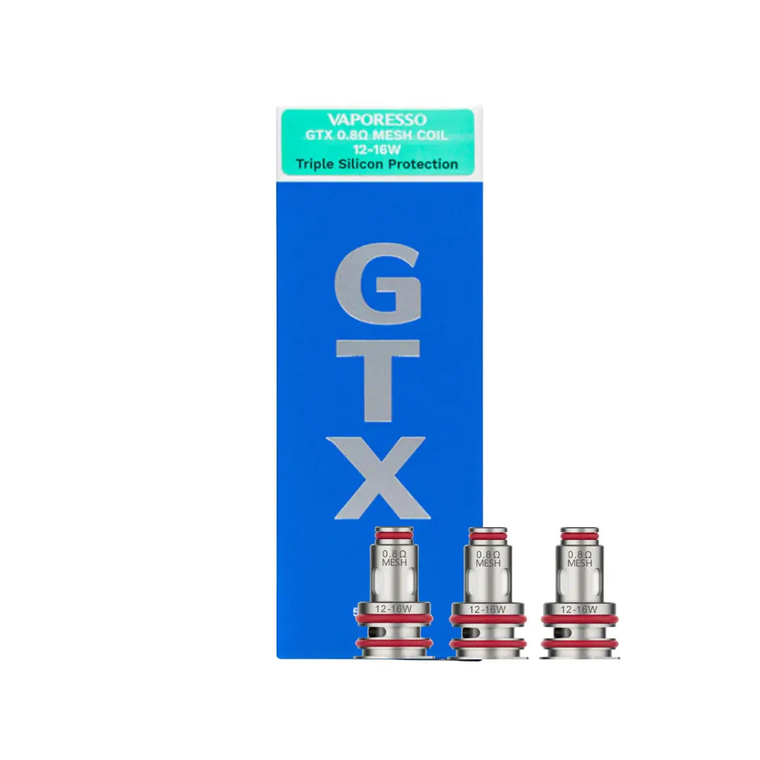 Vaporesso GTX Coils 5pcs | 0.15 to 1.2 ohm Mesh | Ecigone Vaporesso GTX Coils 5pcs | 0.15 to 1.2 ohm Mesh | Ecigone