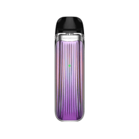 Vaporesso Luxe QS Pod Kit in gradient purple, elegant and sleek design.