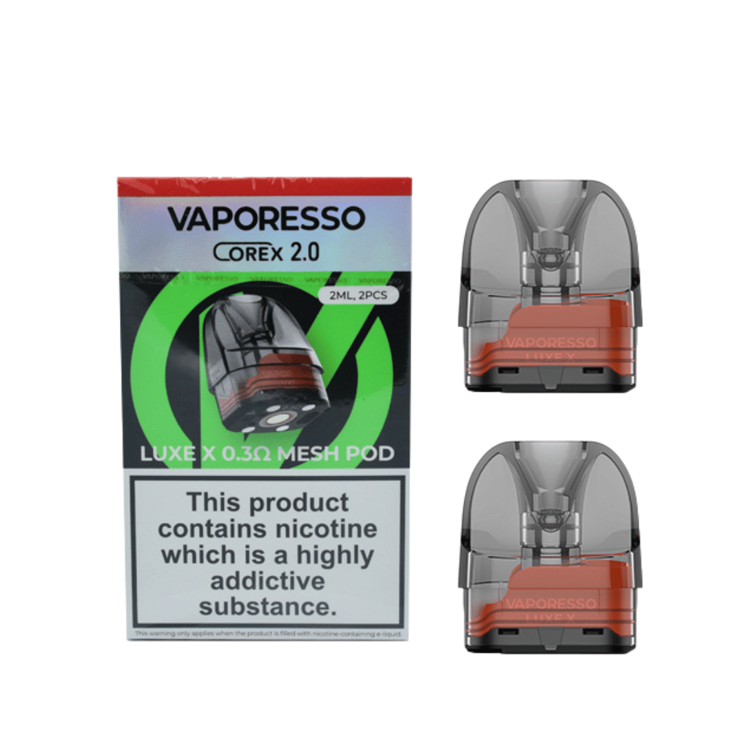 vaporesso luxe 2 pods Vaporesso Luxe X COREX 2.0 Pods | 5ml 2-Pack