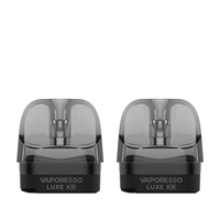 Two Vaporesso Luxe XR replacement pods on a white background.