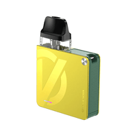 Vaporesso XROS 3 Nano Pod Kit in lemon yellow, sleek design with visible pod and button.